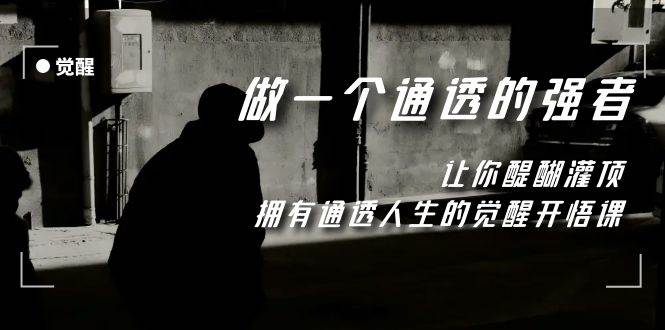 觉醒-做一个通透强者，让你醍醐灌顶，拥有通透人生，掌握强大的秘密-金创谷