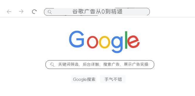 谷歌广告从0到精通-关键词筛选，后台详解，搜索广告，展示广告实操（76节）-金创谷