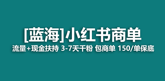 【蓝海项目】小红书商单项目，7天就能接广告变现，稳定一天500+保姆级玩法-金创谷