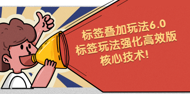 鬼式标签叠加玩法6.0-标签玩法强化高效版，核心技术-金创谷