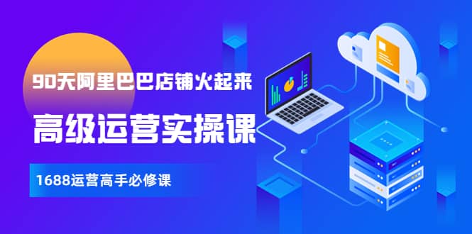 【90天阿里巴巴店铺火起来】高级运营实操课，1688运营高手必修课-金创谷