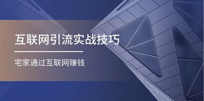 互联网引流实操技巧(适合微商，吸引宝妈)，宅家通过互联网赚钱（17节）-金创谷