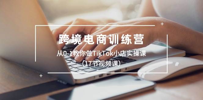 跨境电商训练营：从0-1教你做TikTok小店实操课（17节视频课）-金创谷