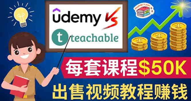 制作出售视频课程并快速进行粉丝变现的方法，轻松获利5万美元以上-金创谷
