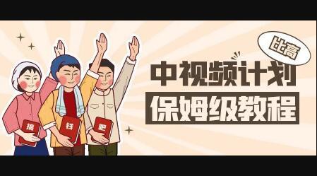 中视频项目，目前靠这个项目养了11人团队【视频课程】-金创谷