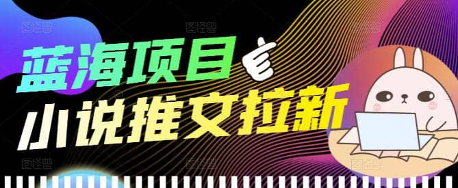 外面收费6880的小说推文拉新项目，个人工作室可批量做【详细教程】-金创谷