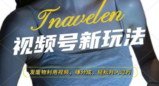 视频号新玩法，废物利用视频，撸分成收益，轻松月入过W【揭秘】-金创谷