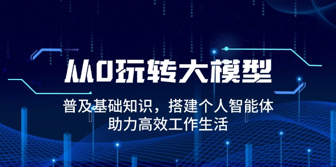 从0玩转大模型，普及基础知识，搭建个人智能体，助力高效工作生活-金创谷