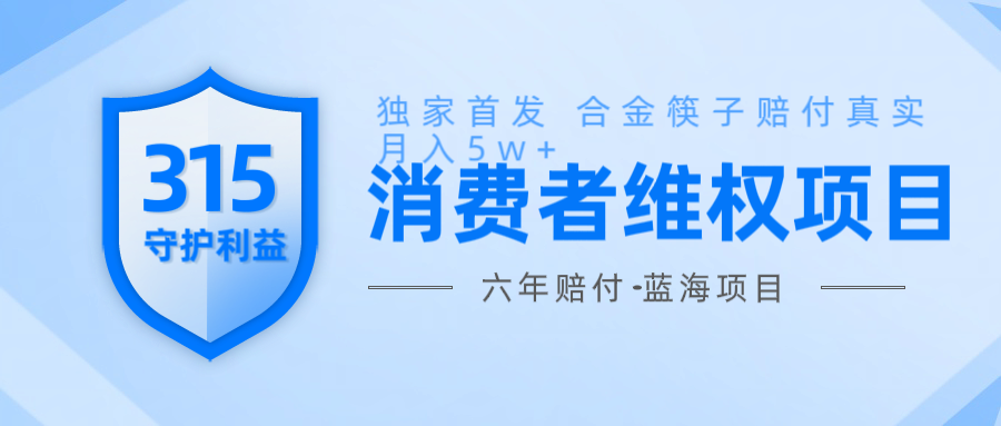 维Q赔付合金筷子玩法小白也能月入5w+风口项目实操-金创谷